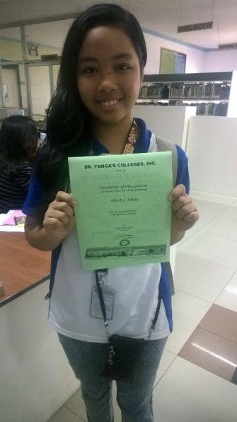 Accounting student awardee